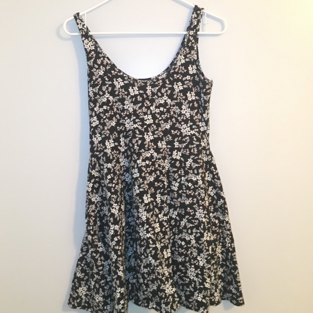 Flower Little Black Dress